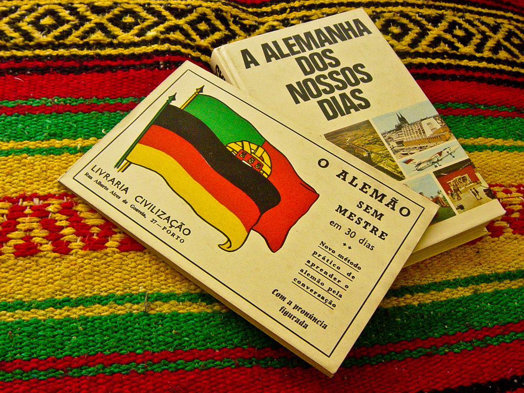 Use books in English to learn German