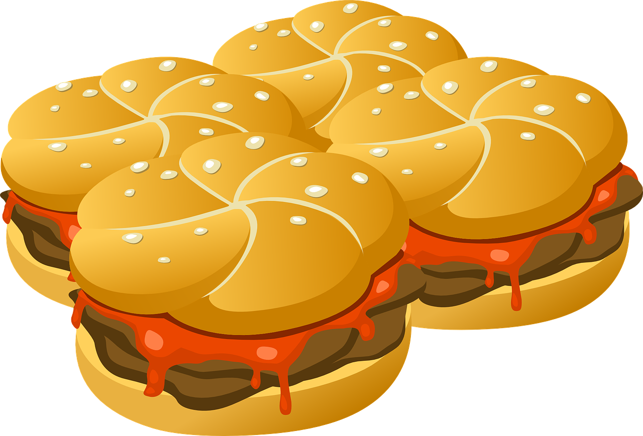 Eat a juicy hamburger only occasionally