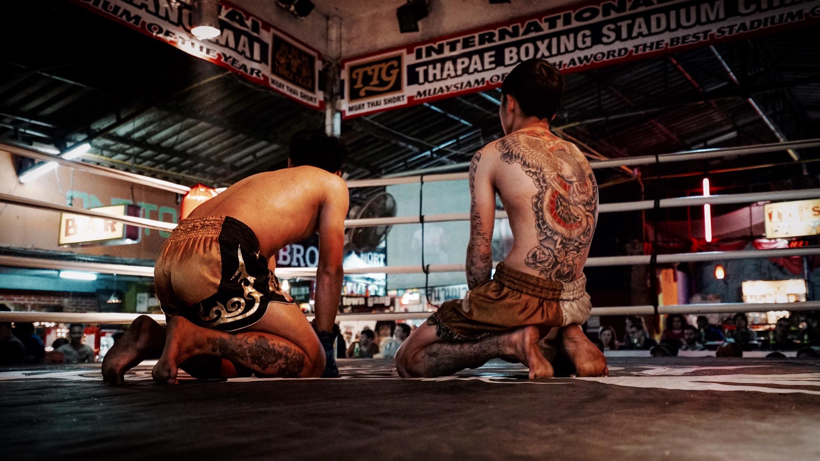 Look to these words to get you in the ring.