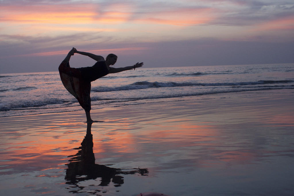 Positive visualisation can help relieve stress.