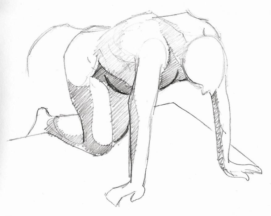Life drawing is a great way to study the intricacies of the human body.