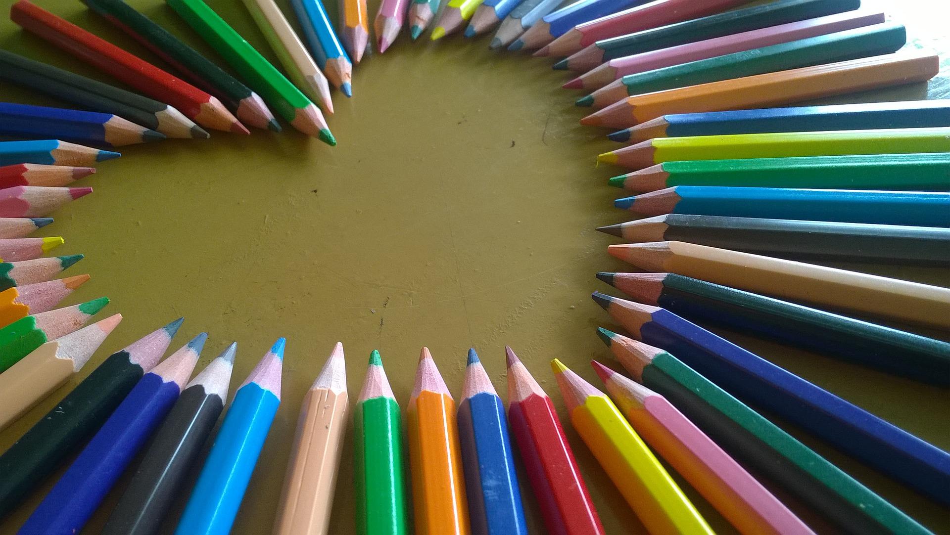 Coloured pencils make a great addition to any artist's kit