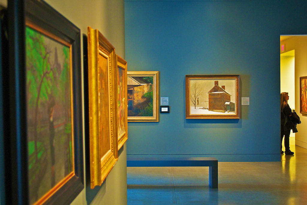 Let art galleries inspire you.