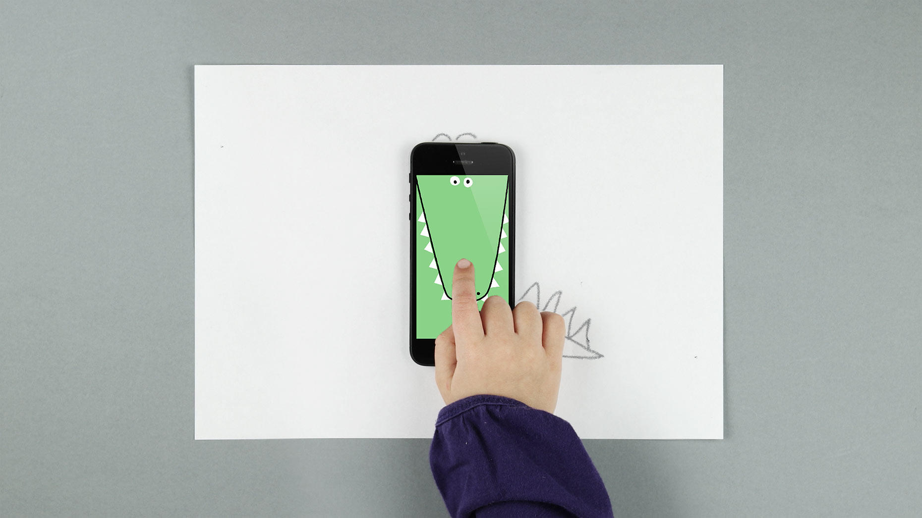 Drawnimal lets children create the creatures they wish and brings them to life