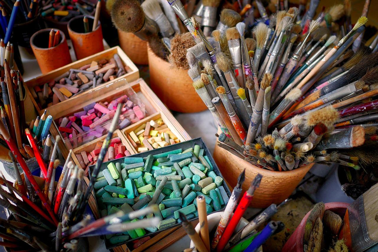 Learning to use paints, pastels and felt tip pens can open a world of possibility to kids