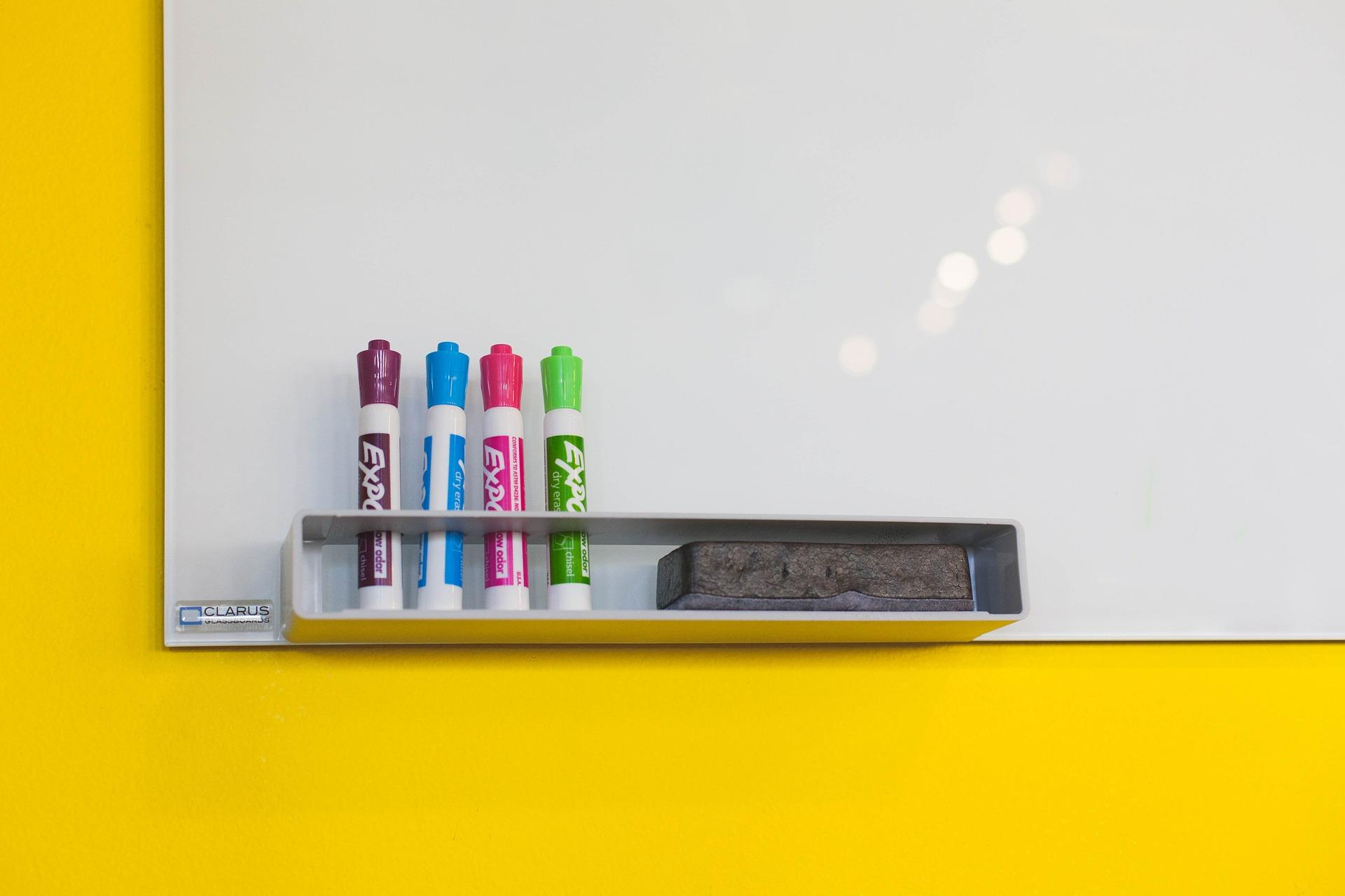 You might be familiar with white boards from your business meetings