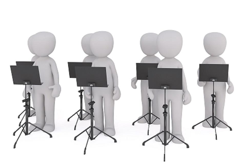 Choir members can help you practice your singing technique