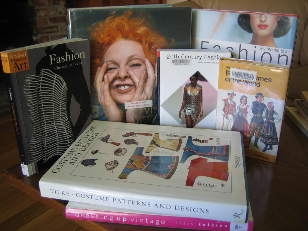 Fashion books also cost money.