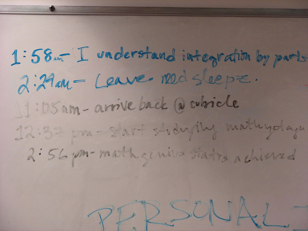Integration by Parts, like Differentiation, is not an easy concept to grasp without a teacher or tutor.
