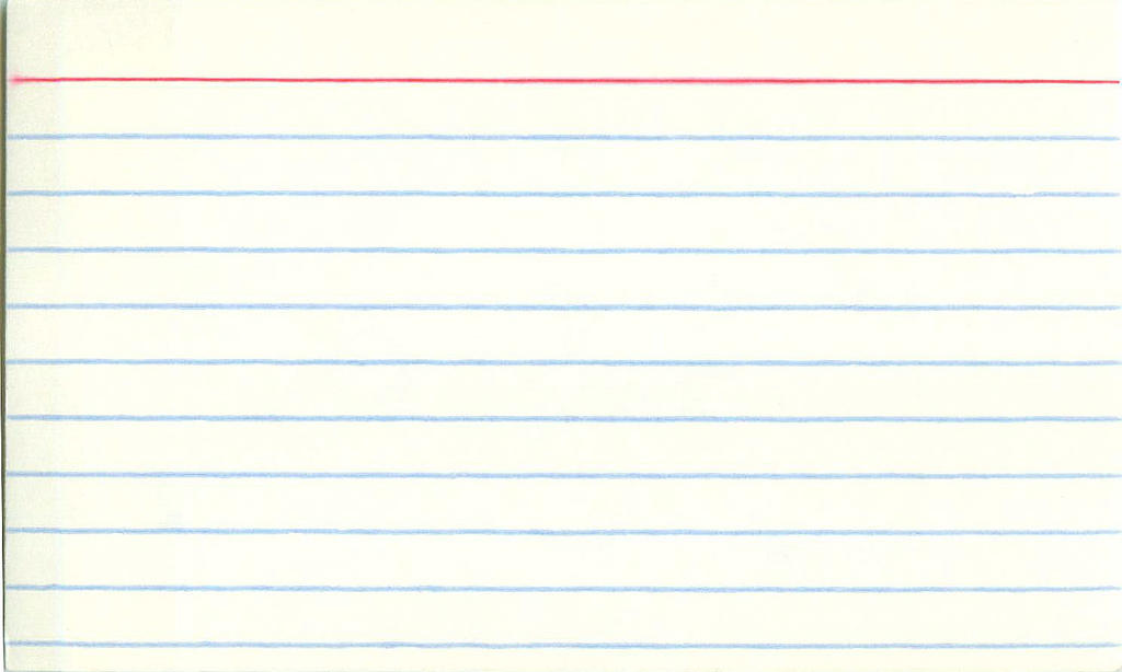 Whatever you do, don't leave your notes section blank in an exam!