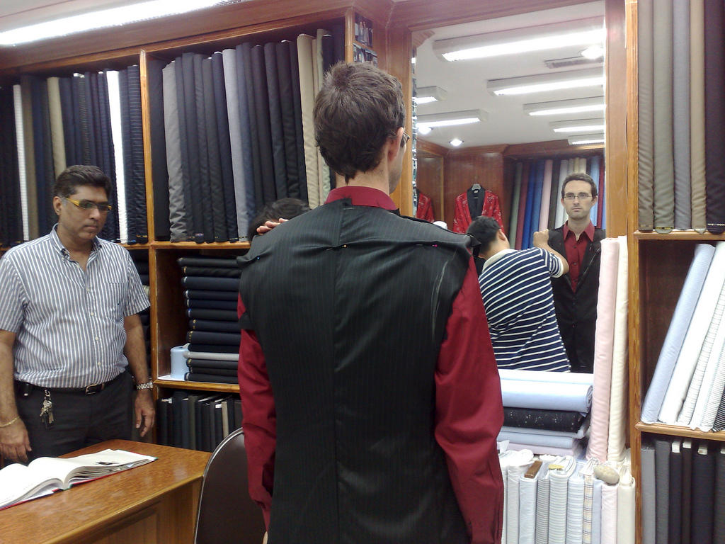 Become a tailor or dressmaker.