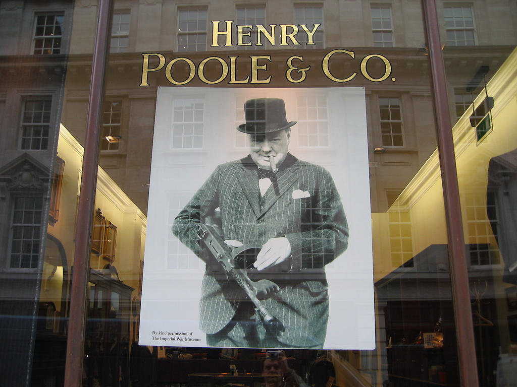 Apprentice to Savile Row tailors.