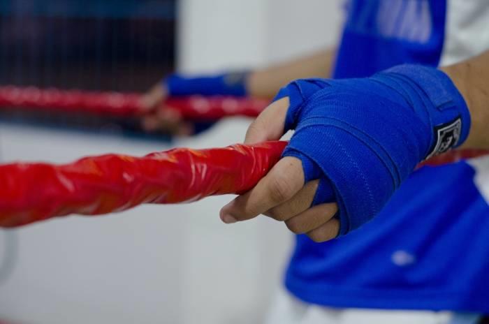 Don't forget the gloves before striking out on the punching bag!