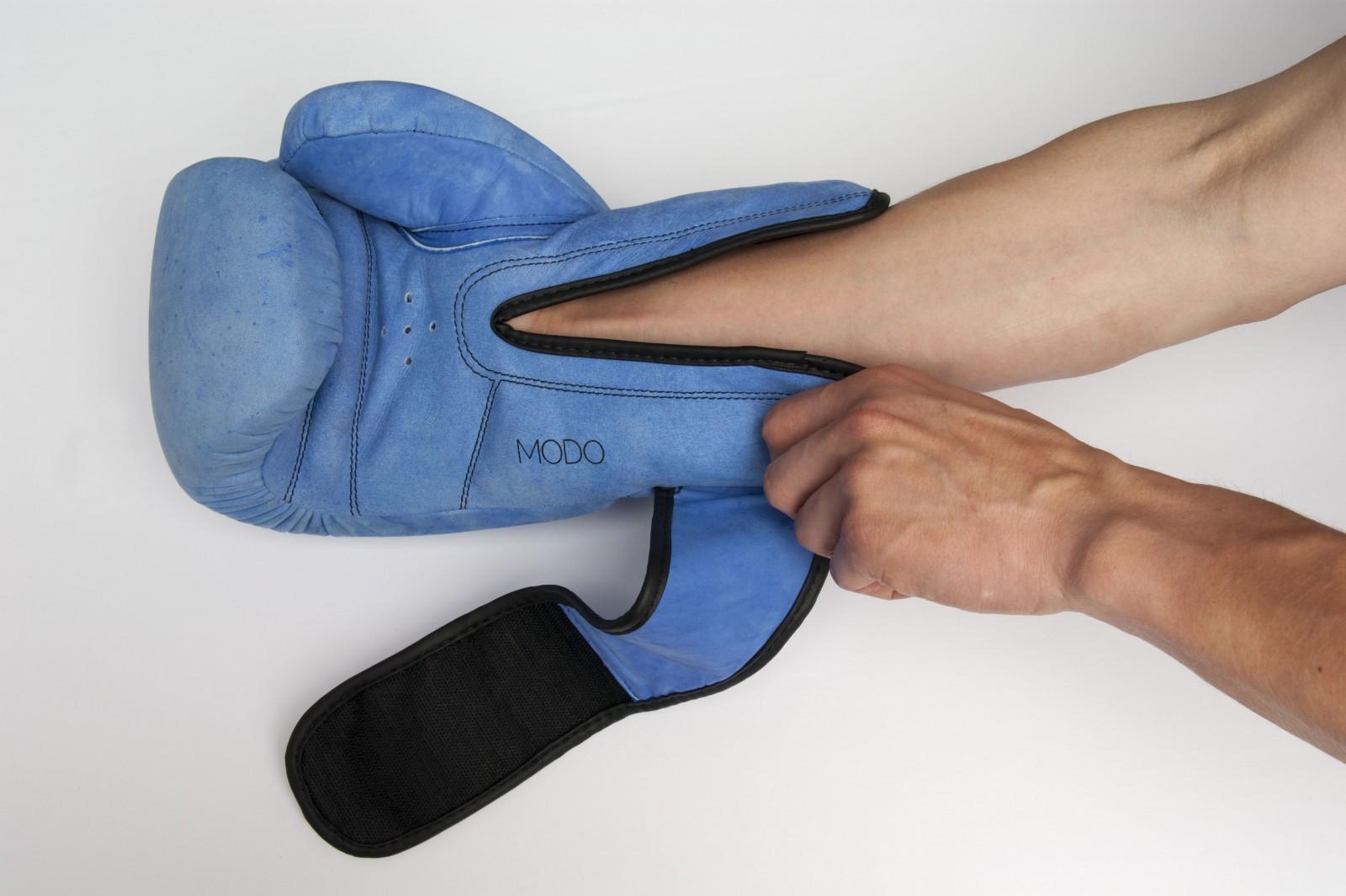 Put your gloves on before boxing