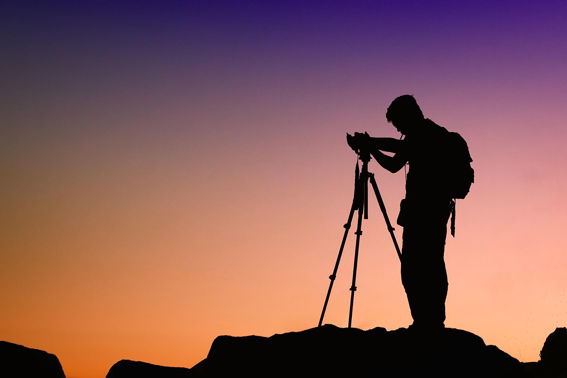 Landscape photography focuses capturing natural scenes. Take photography tutorials to learn more.