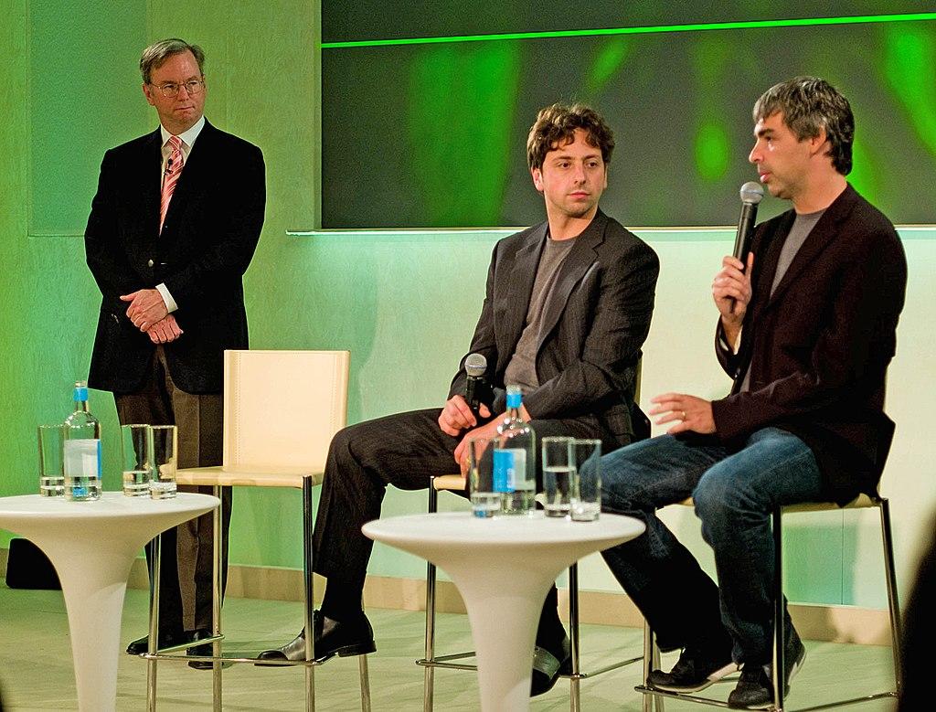 Larry Page introduced the verb "google" into our vocabulary