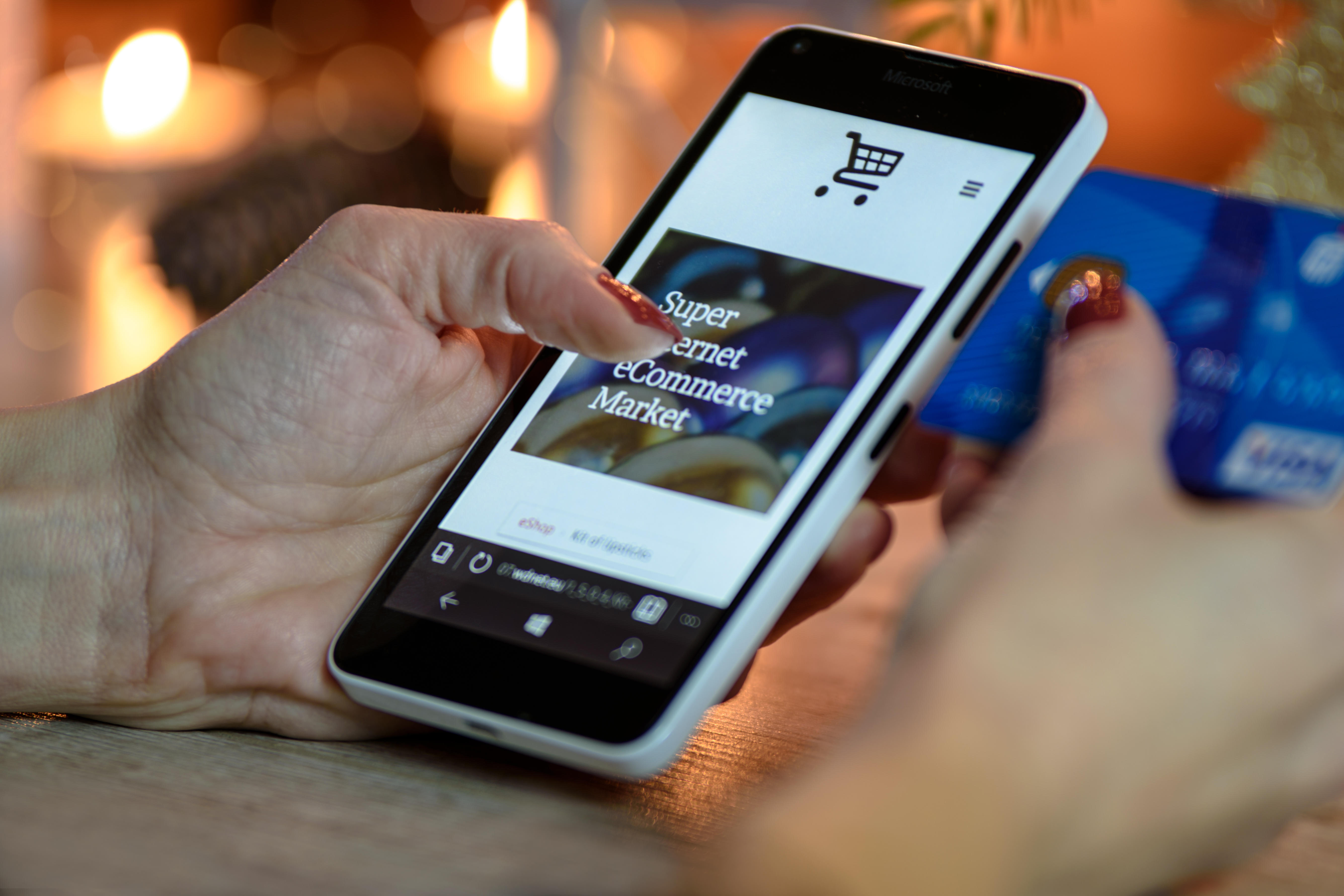 How can you shop online safely?