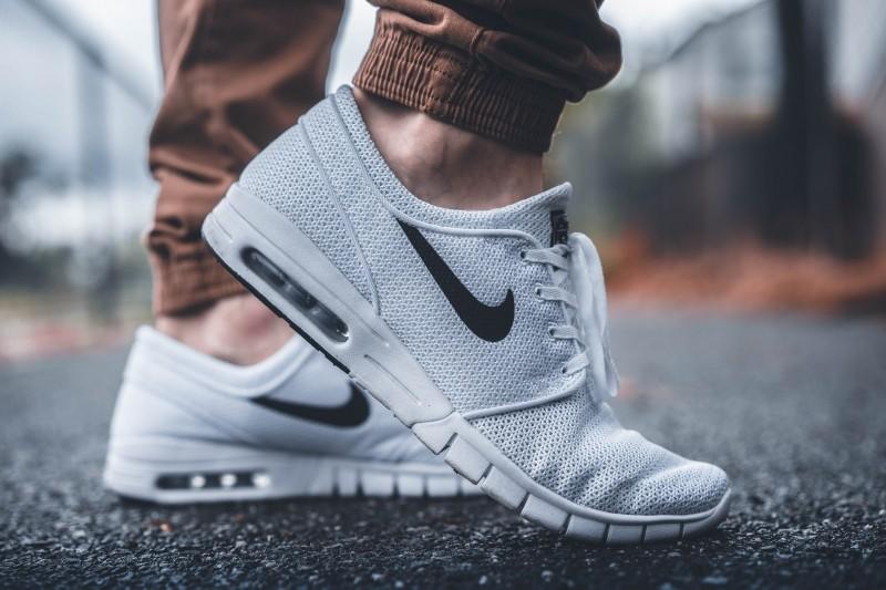 Nike's iconic tick is easily recognisable. 