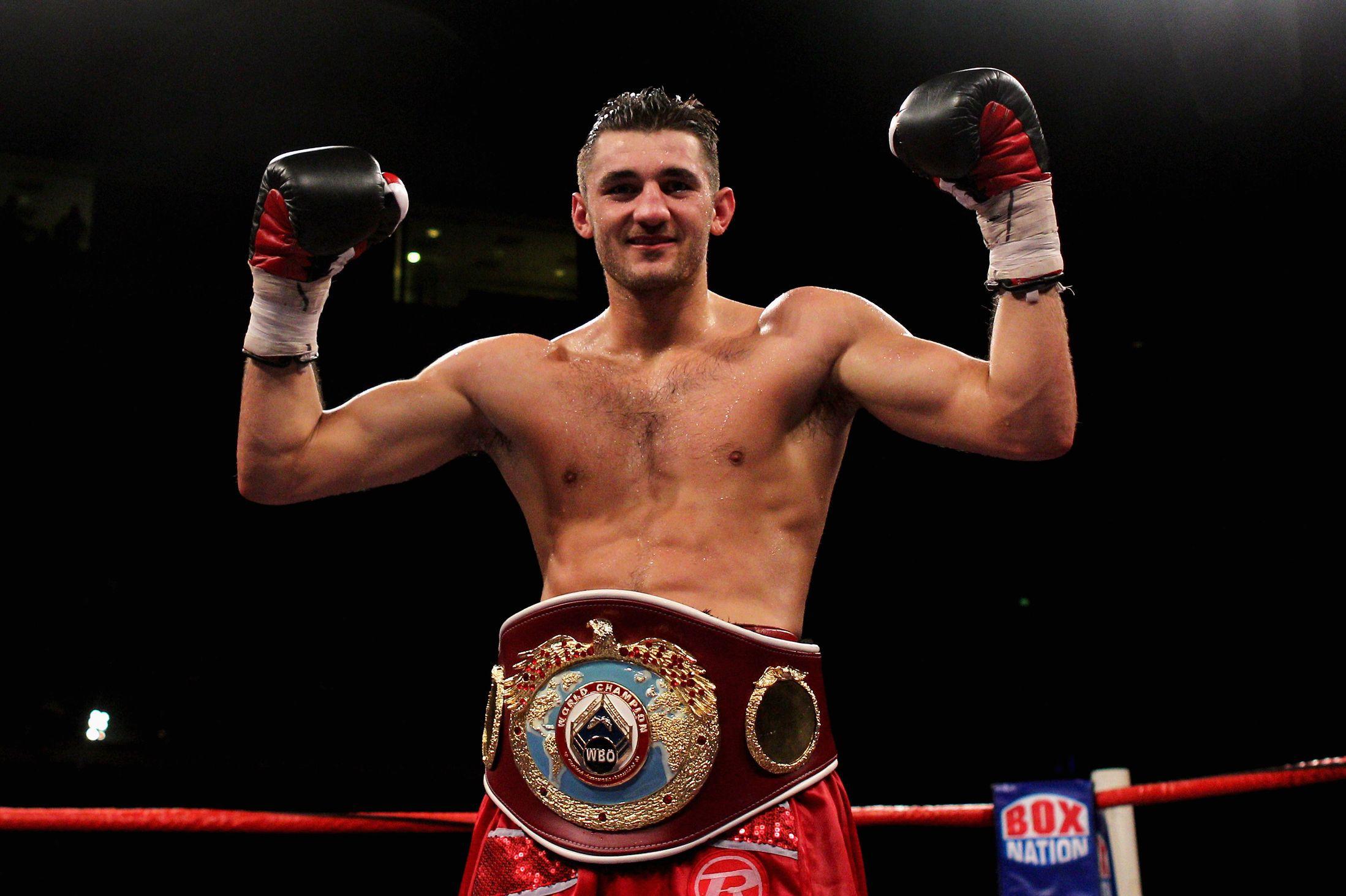 Welsh professional boxing champion.