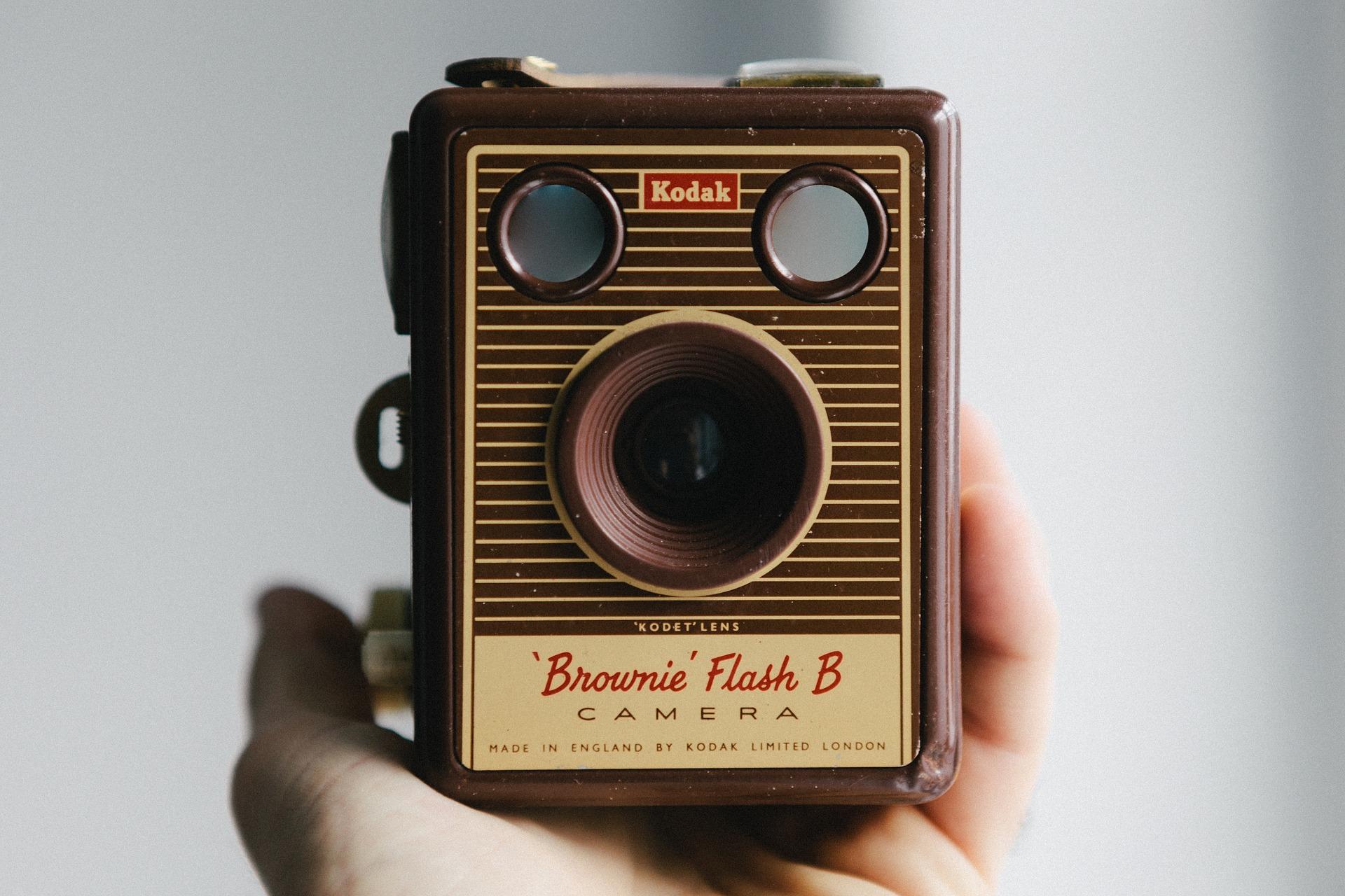 The Brownie was one of the earliest models of personal camera