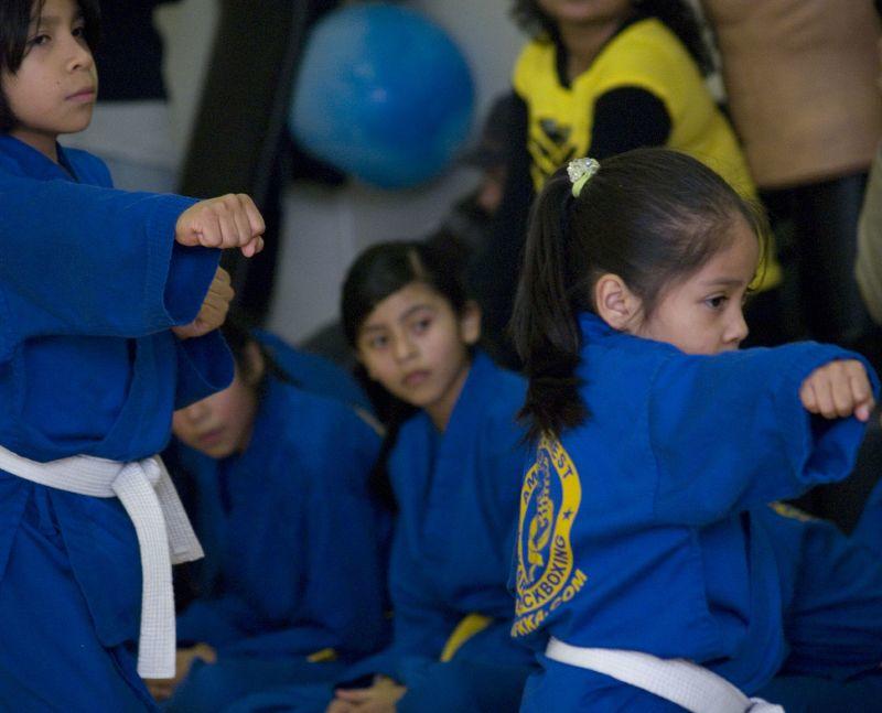 Boxing classes are a great way for teaching kids self discipline.