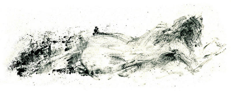 Charcoal is a medium used at many life drawing classes.