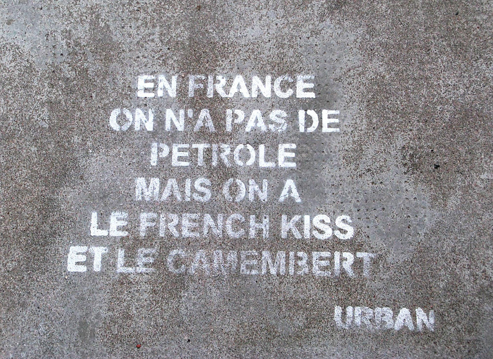 A negative French sentence.