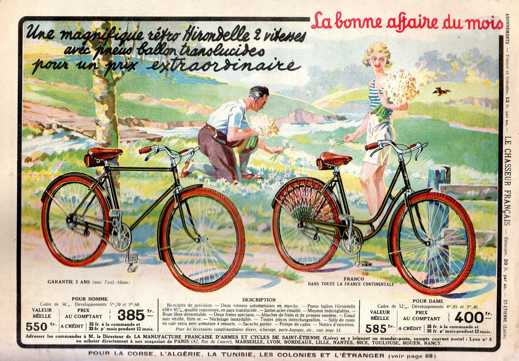 Buy a bike speaking French Créole.-