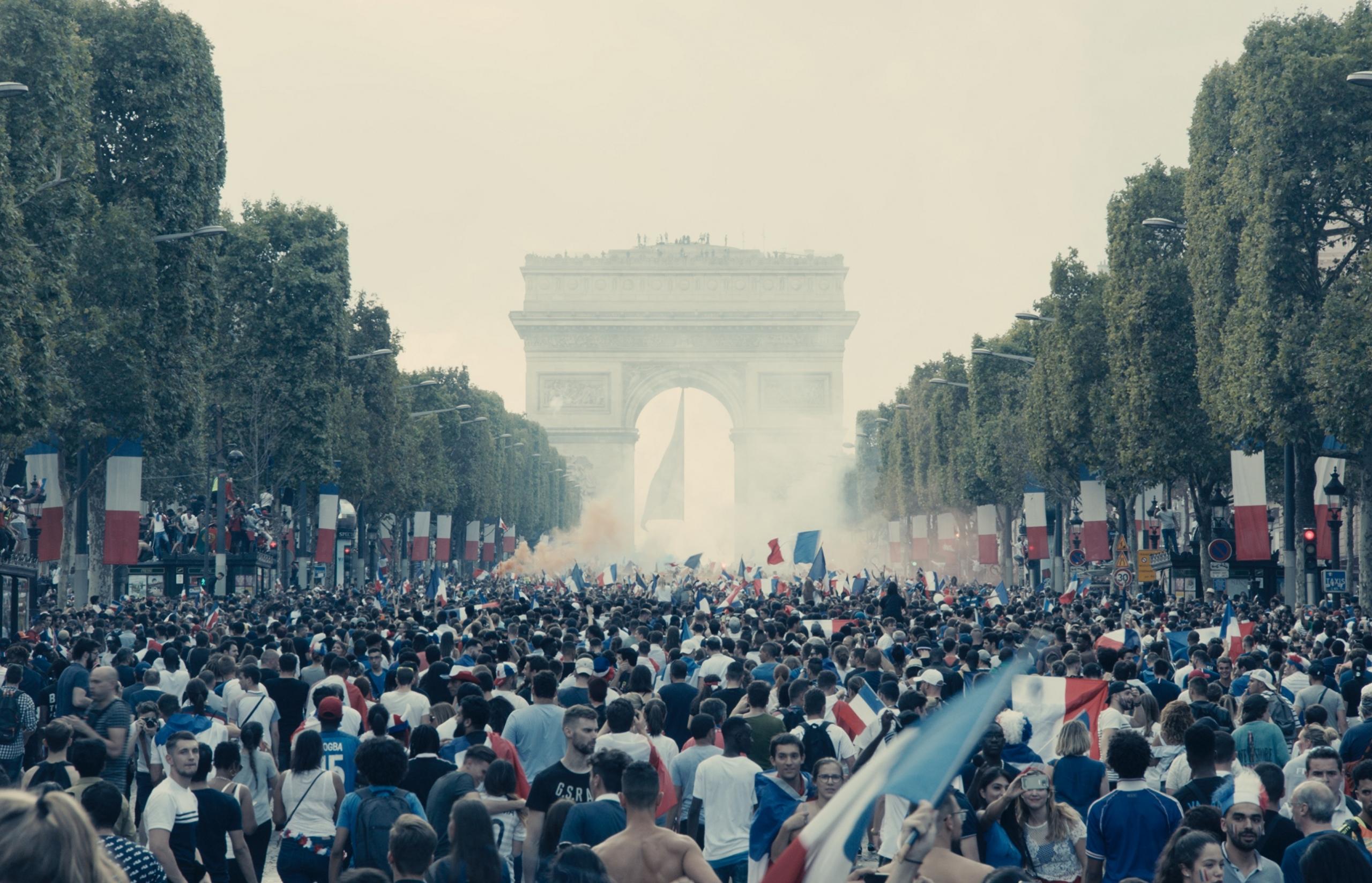 Ladj Ly's 2019 film. France has just won the World Cup and happy Parisians are celebrating in the streets.