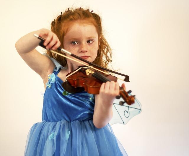 Getting a violin of the right size is essential to a violinist's success