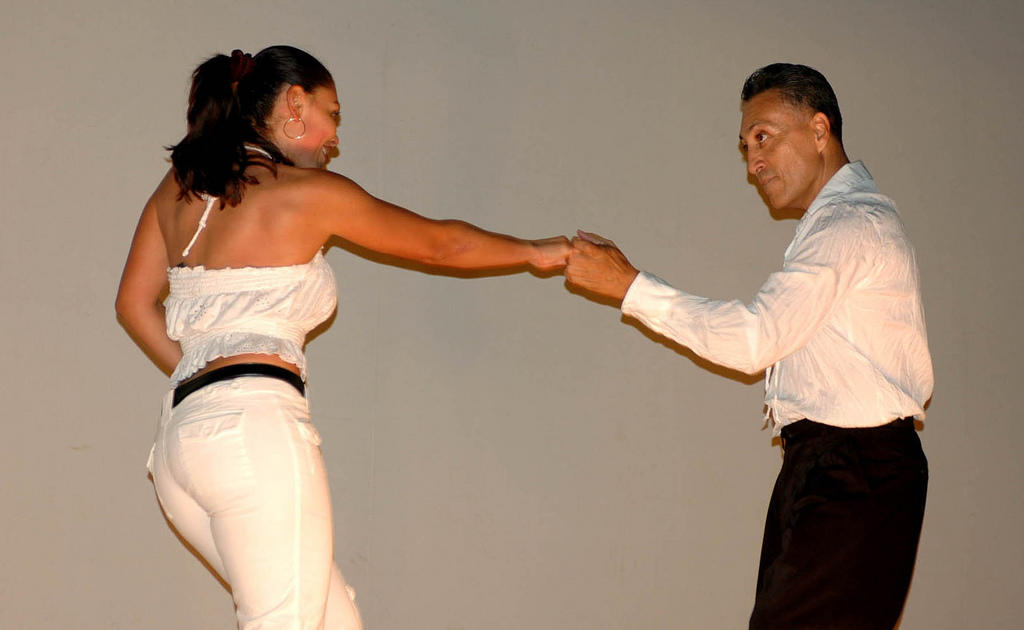 You don't need a regular dance partner for Salsa dancing.