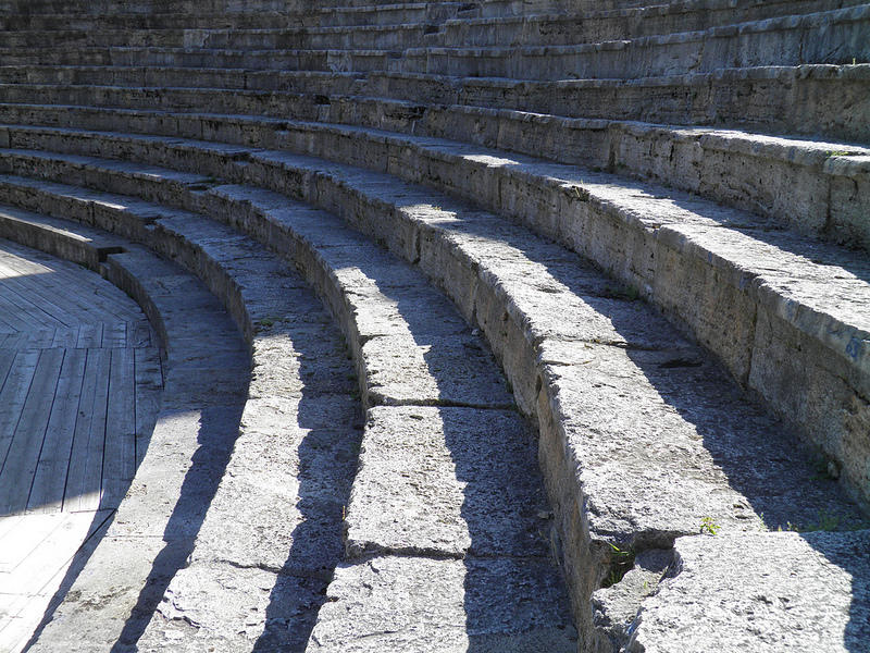 Western theatre was born in Classical Greece.
