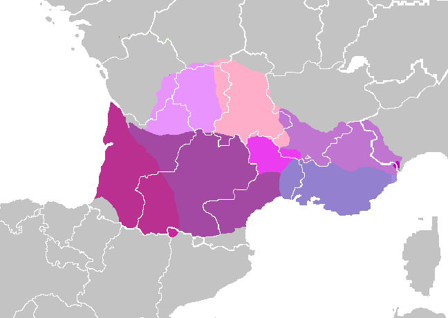 Spead of Occitan