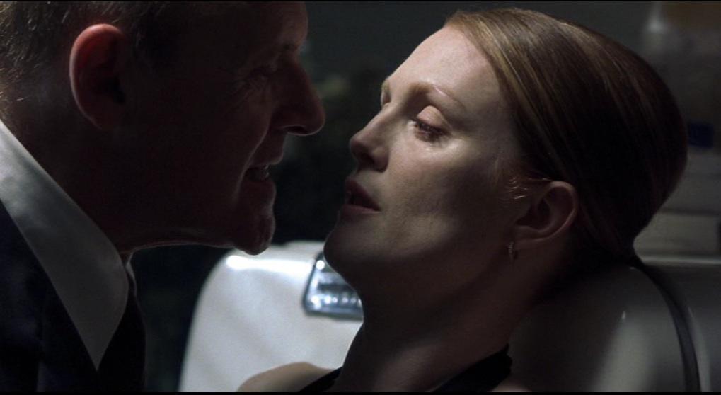 Hannibal Lecter played by Anthony Hopkins