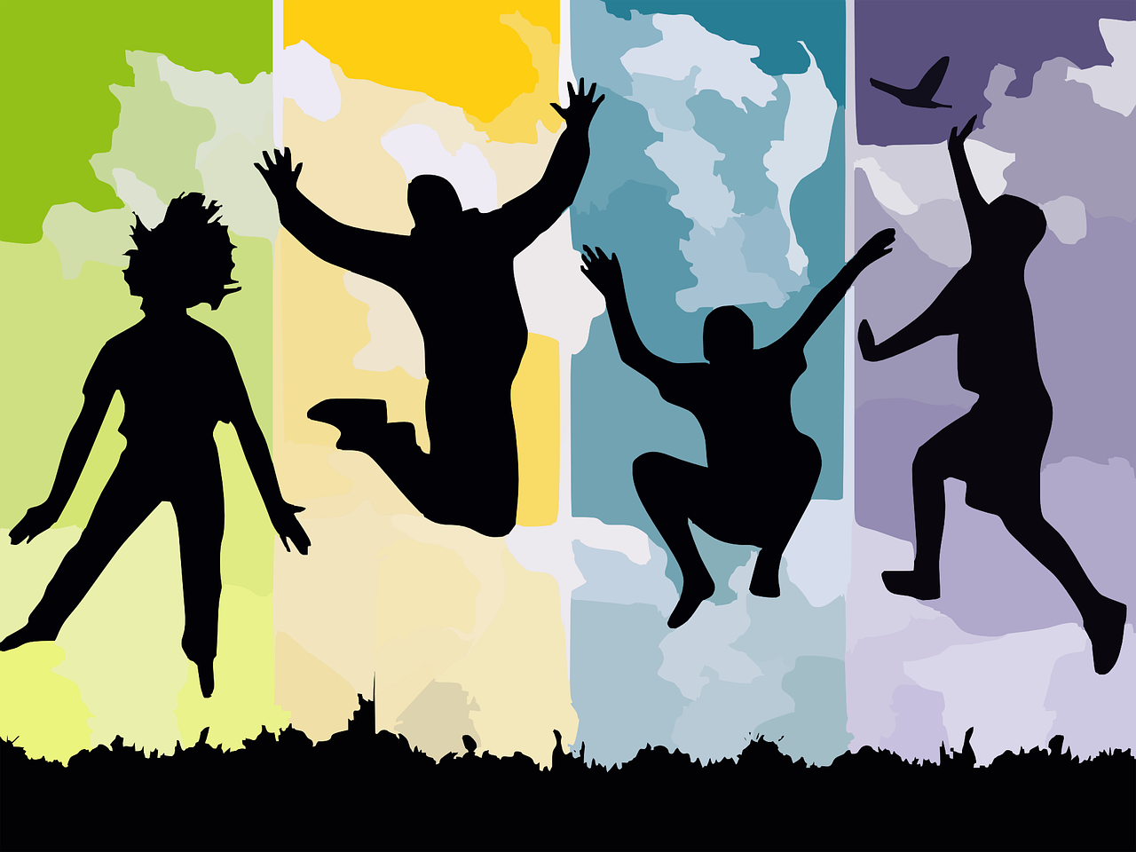 Dancing can illustrate joy or sorrow