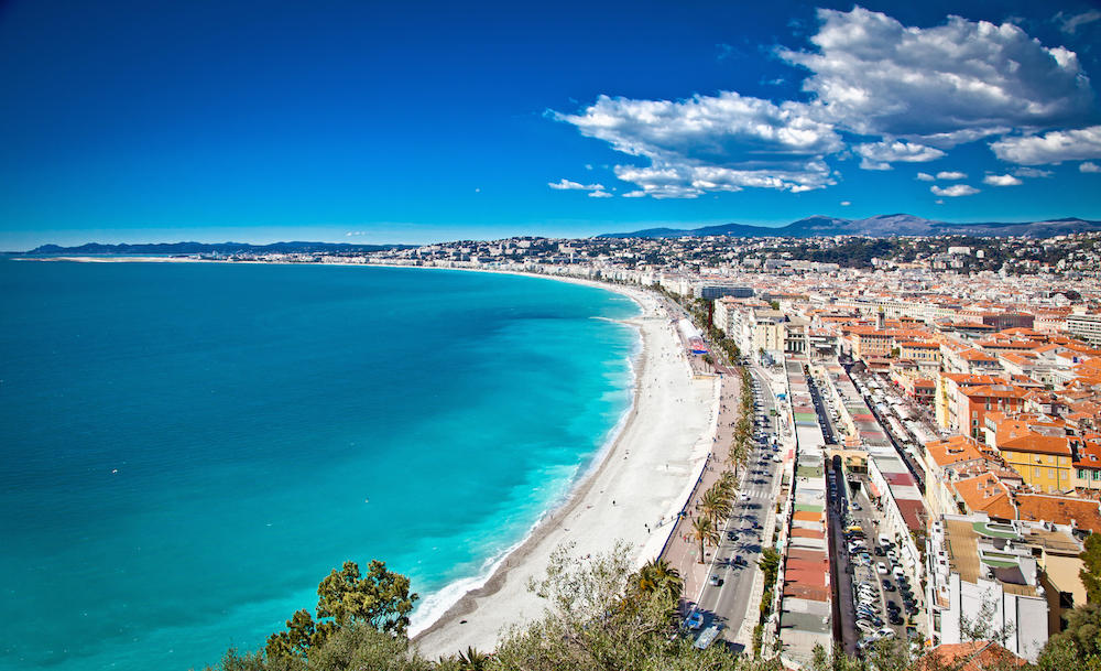 Fresh seafood from the French mediterranean