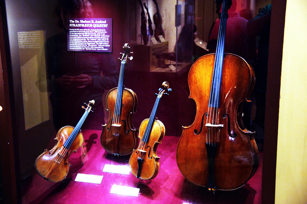 Stradivari made violins, violas, cellos, harps and guitars