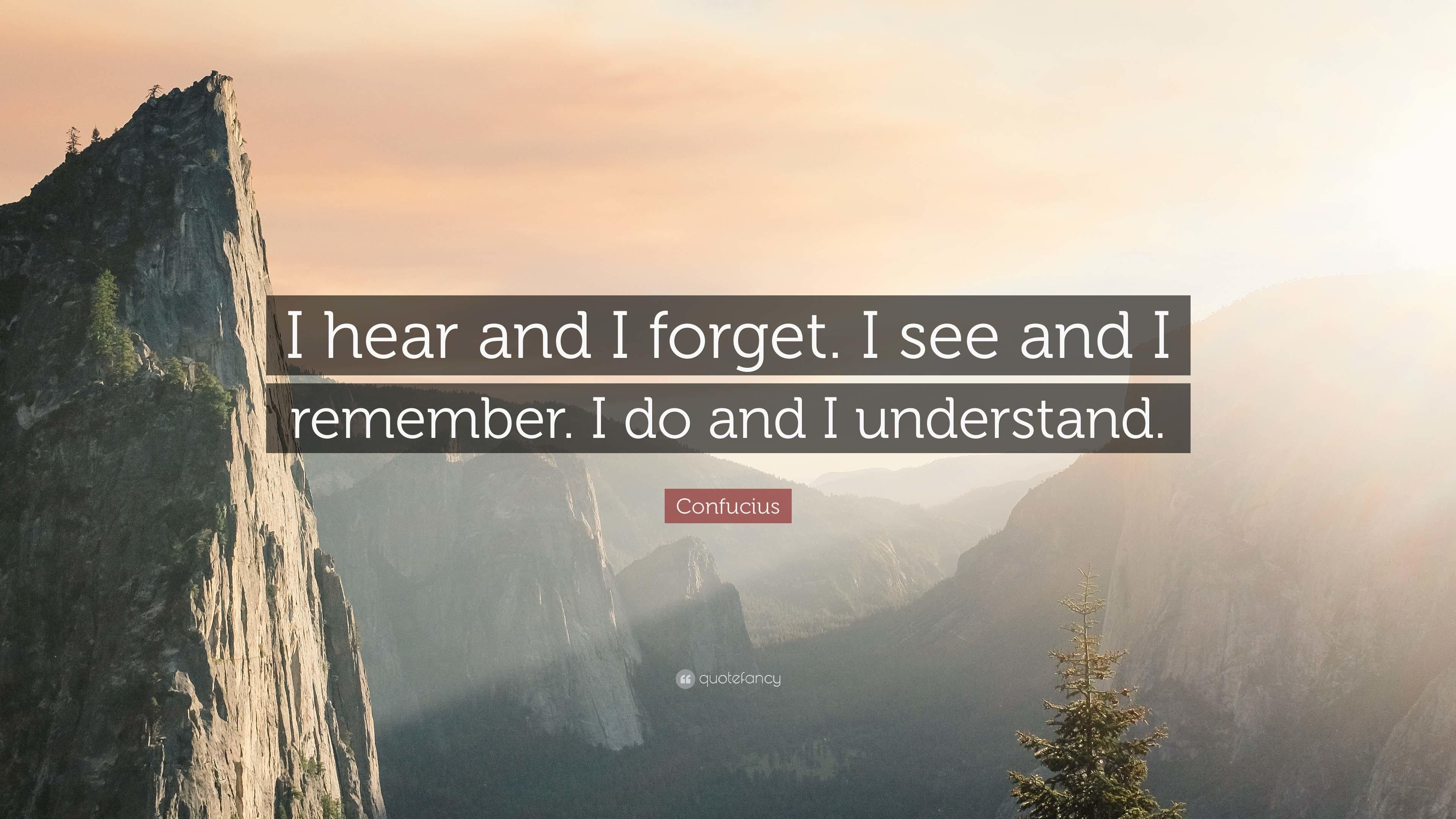 We learn best by doing.