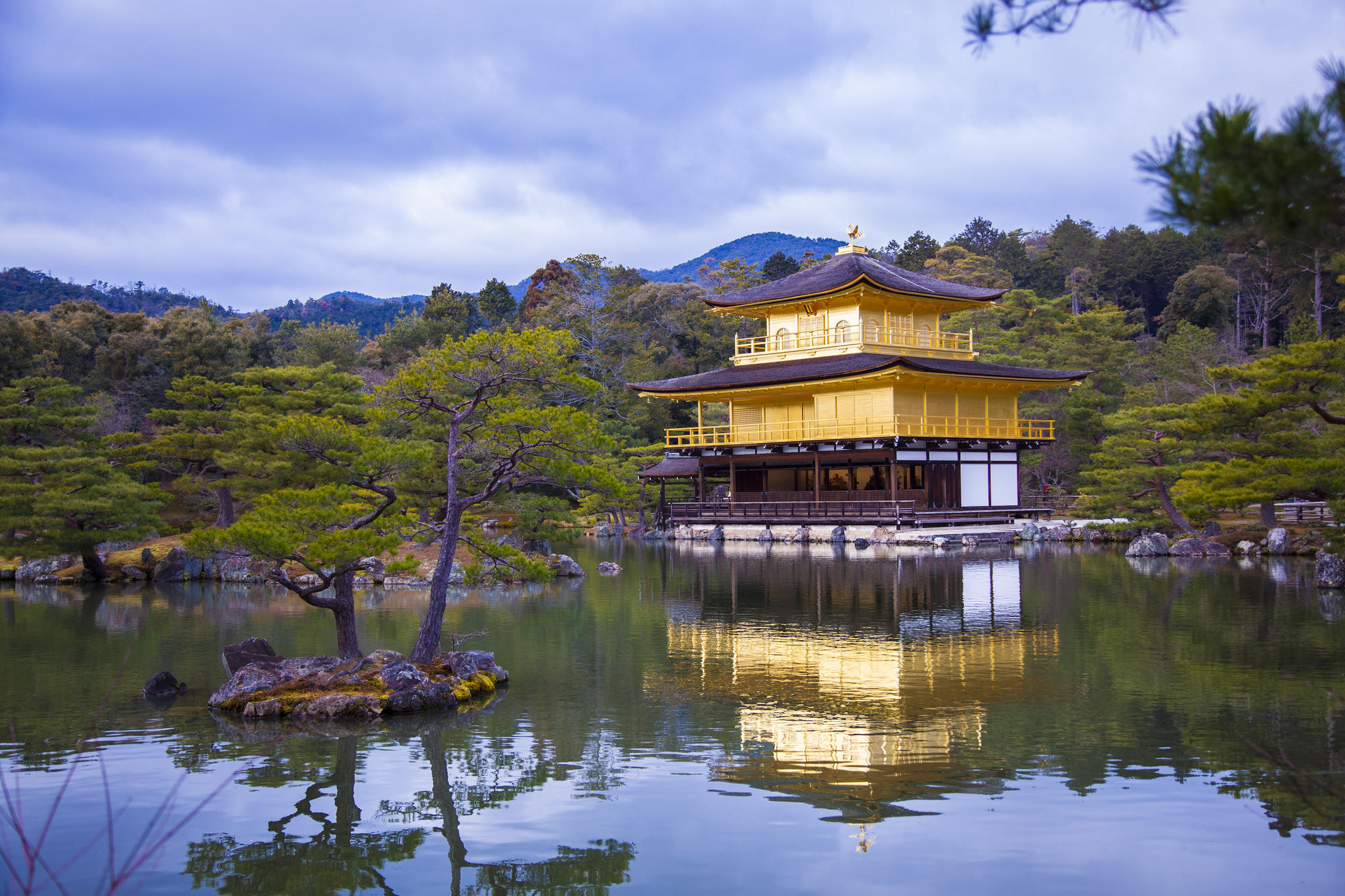 Zen temple of the Golden Pavilion