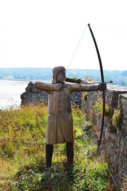 In medieval England, learning how to use the English Longbow was law
