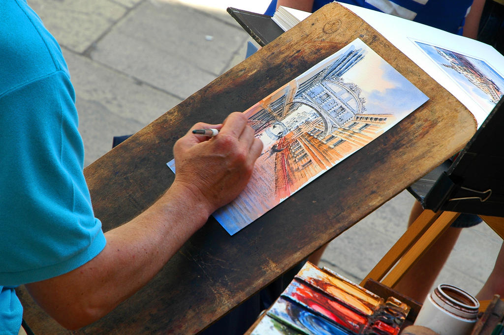 Relax and unwind through painting lessons.