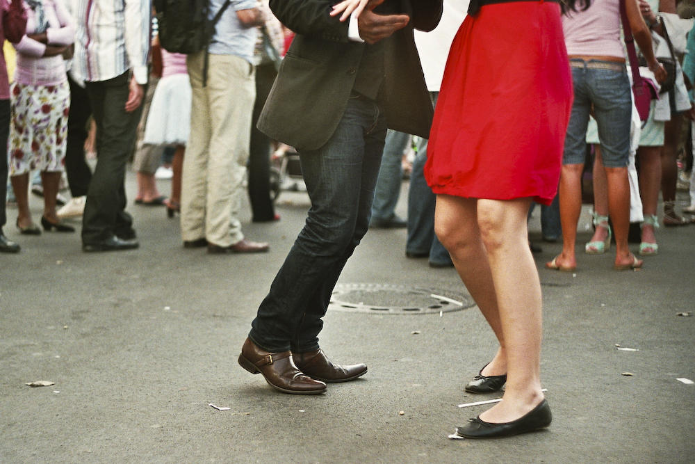 Take salsa to get closer to your partner.