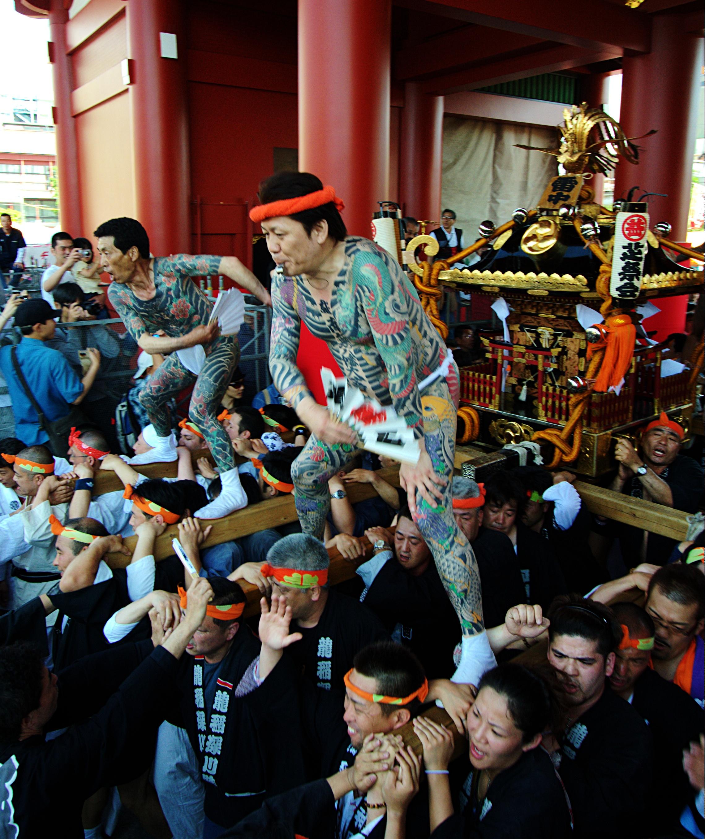 Traditional full body Japanese tattoos