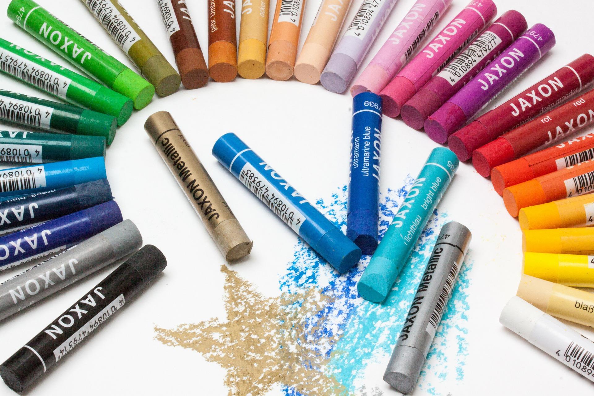 What surface should you use pastels on?