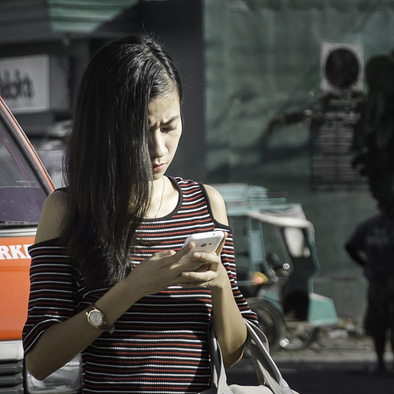 Sewing offers a welcome break from mobile devices.