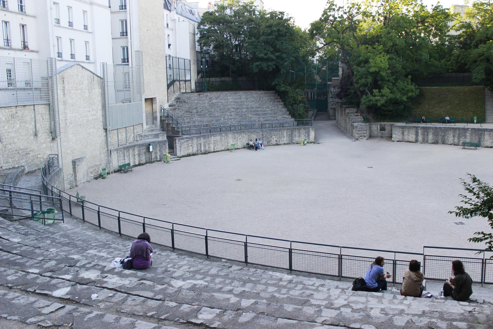The Roman arenas of Paris.