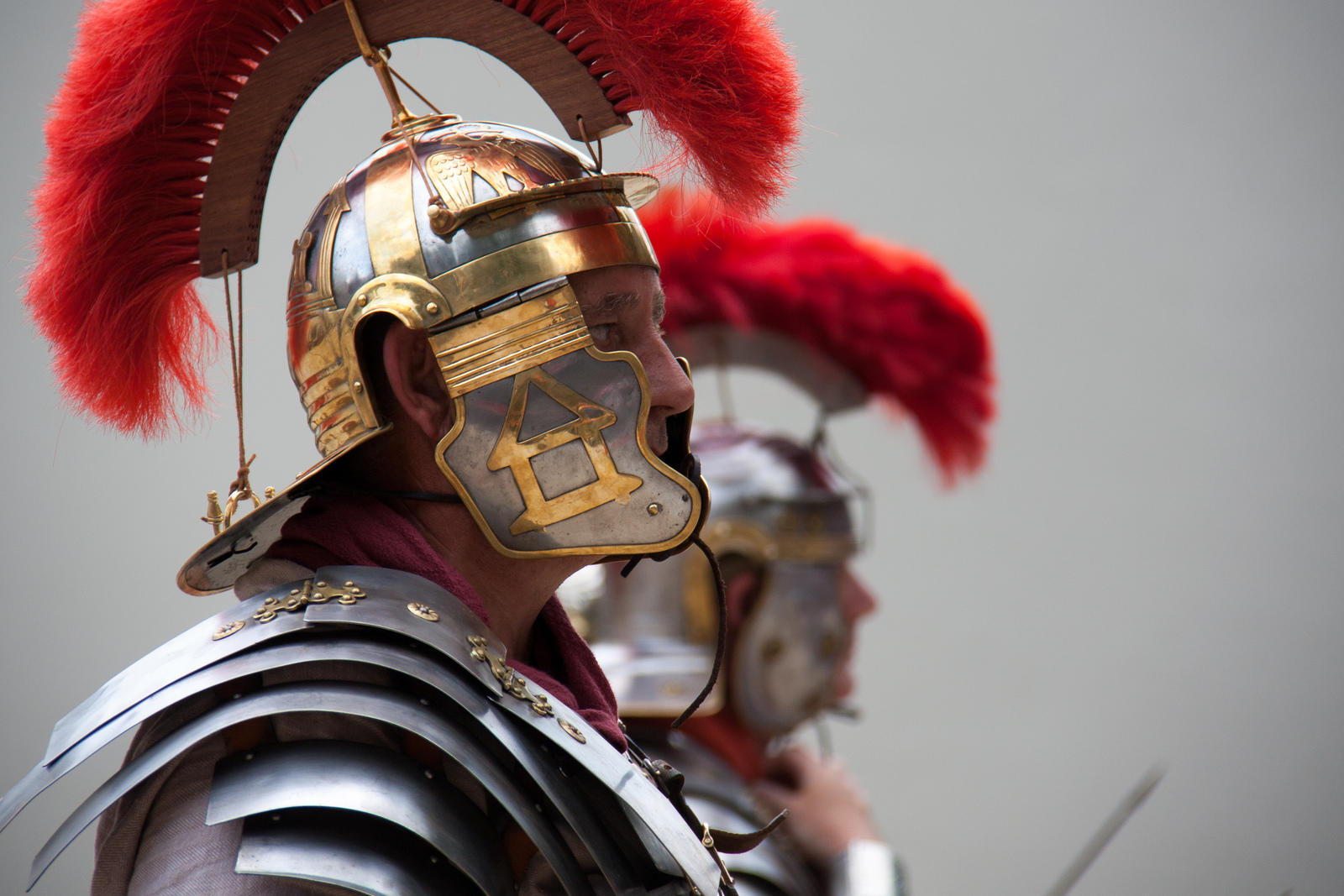 The Roman centurions were the corner stone of the Imperial Armies.