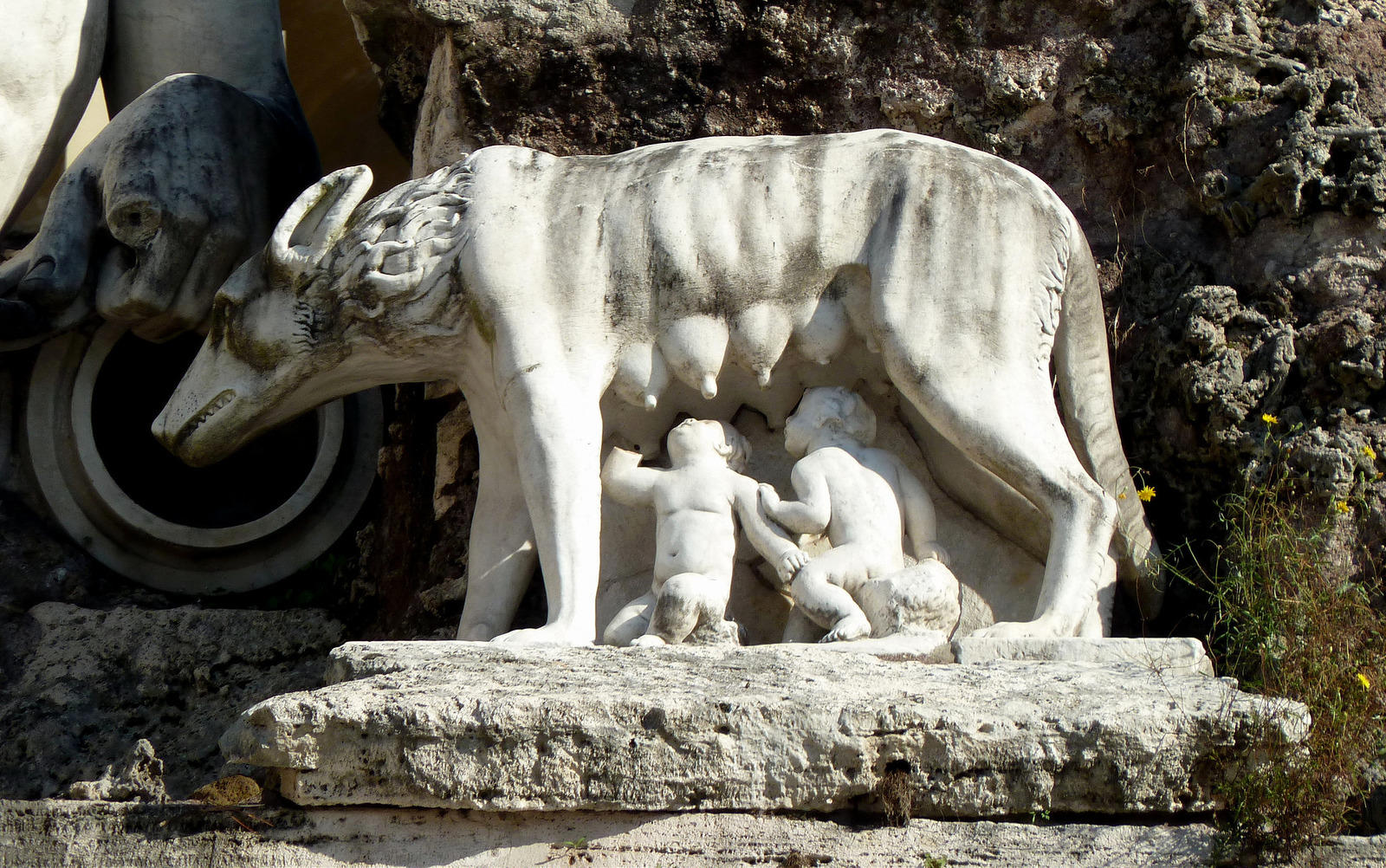 The wolf and founders of Rome.