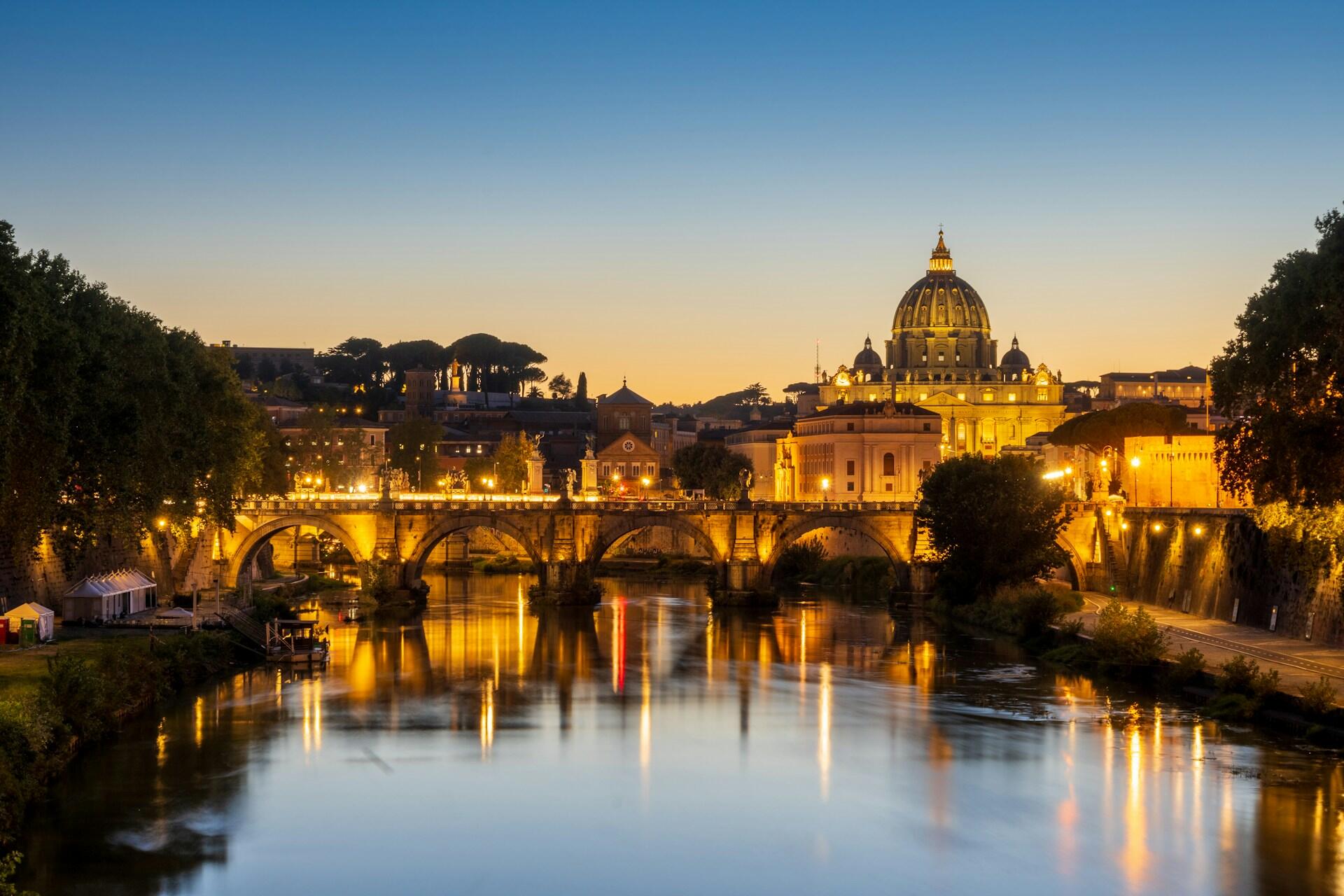 The River Tiber in Rome