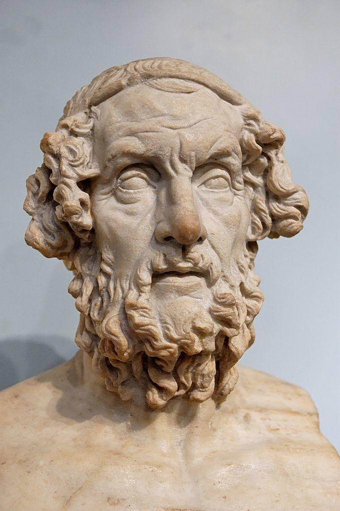 Bust of Homer.